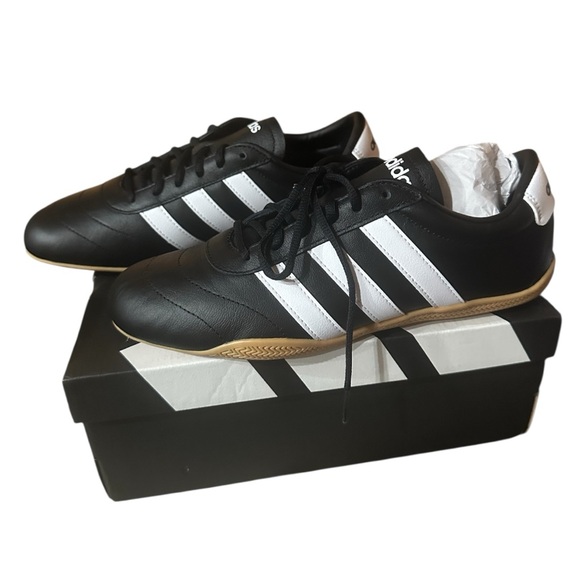 Adidas Grand Court Lo Black and White Sneakers NWT Size 8 - Picture 6 of 7